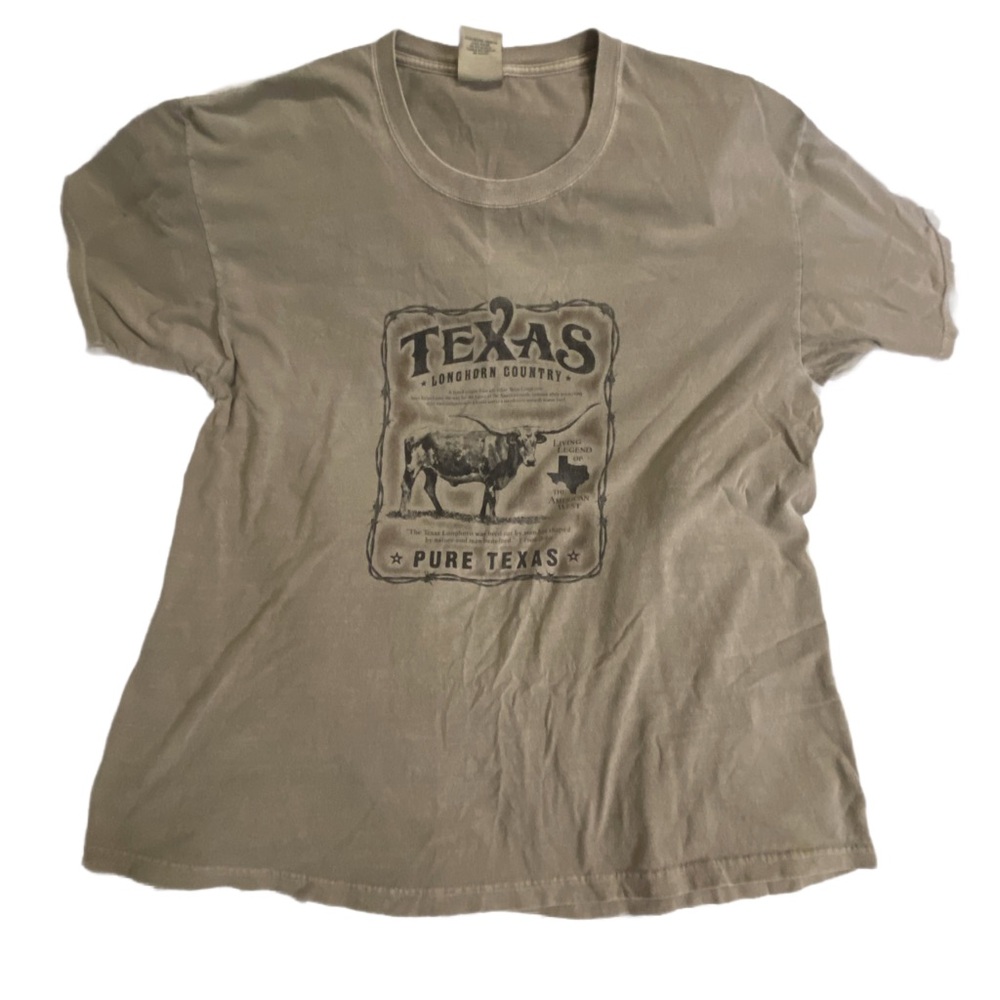 Men’s XL t-shirt used condition Texas shirt